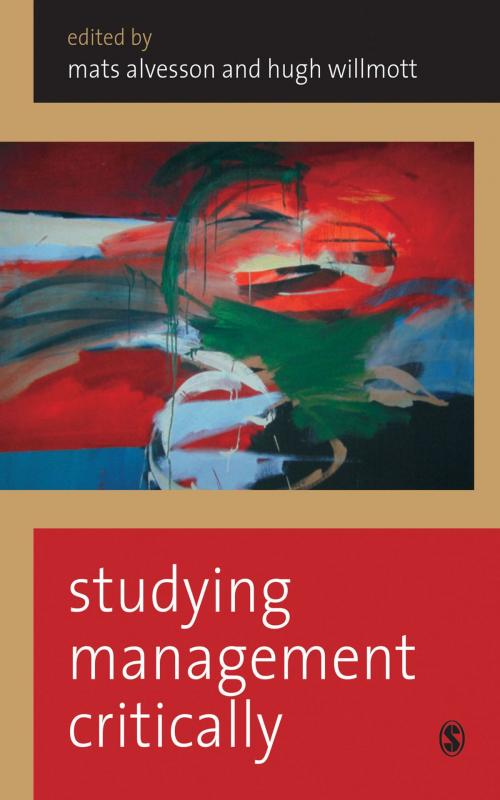 Cover of the book Studying Management Critically by , SAGE Publications