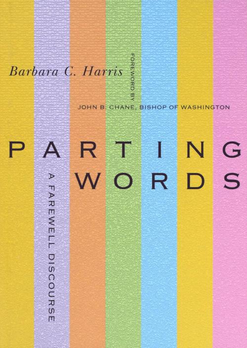 Cover of the book Parting Words by Barbara C. Harris, Cowley Publications