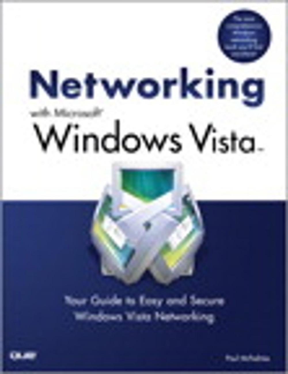 Big bigCover of Networking with Microsoft Windows Vista
