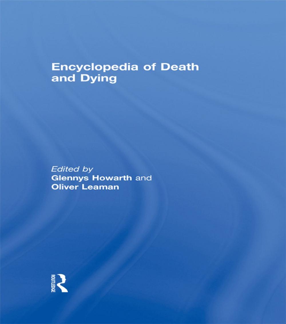 Big bigCover of Encyclopedia of Death and Dying