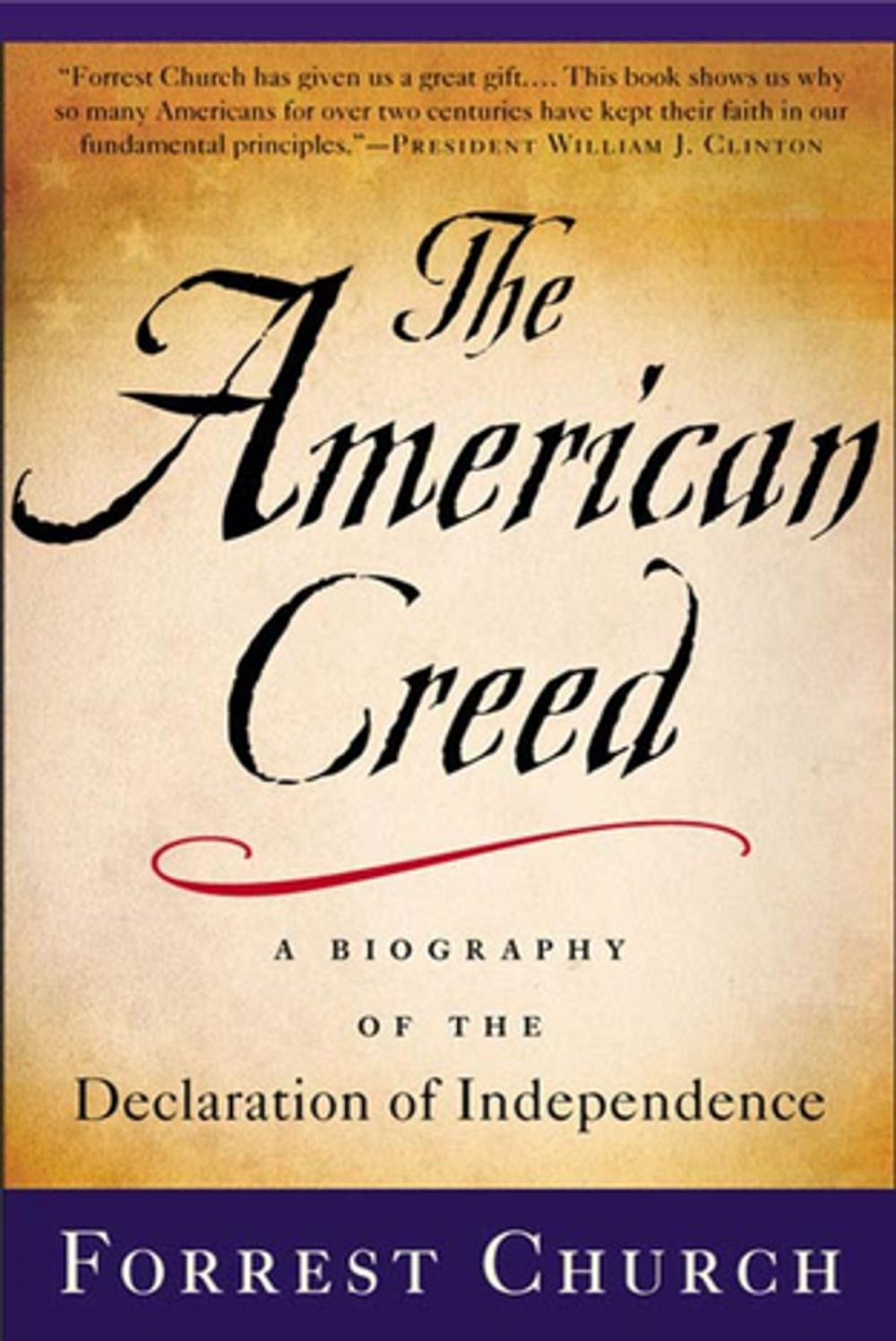 Big bigCover of The American Creed