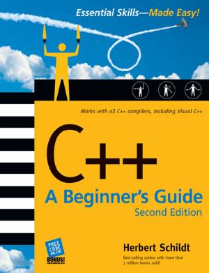 Cover of the book C++: A Beginner's Guide, Second Edition by Kaitlyn Chick
