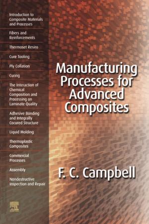 Cover of the book Manufacturing Processes for Advanced Composites by Miodrag Petkovic, Beny Neta, Ljiljana Petkovic, Jovana Dzunic