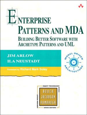 Book cover of Enterprise Patterns and MDA