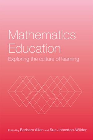 Cover of the book Mathematics Education by Richard J. Lane