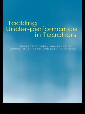 Cover of the book Tackling Under-performance in Teachers by GJ Breyley, Sasan Fatemi