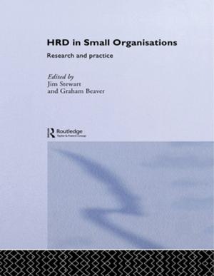 Cover of the book Human Resource Development in Small Organisations by 