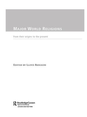 Cover of the book Major World Religions by David E. Cooper