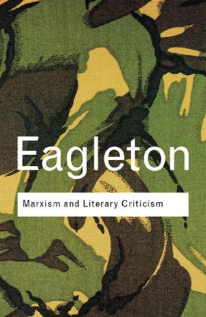 Book cover of Marxism and Literary Criticism