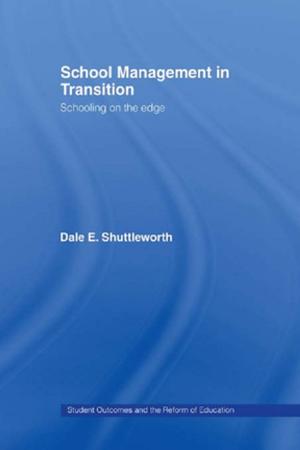 Cover of the book School Management in Transition by Peter Davidson