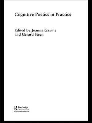 bigCover of the book Cognitive Poetics in Practice by 
