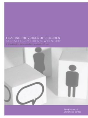 Cover of the book Hearing the Voices of Children by 