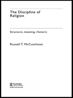 Cover of the book The Discipline of Religion by Frank Hoffmann, Robert P Batchelor, Martin J Manning