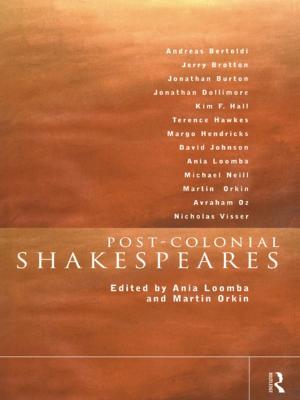 Cover of the book Post-Colonial Shakespeares by Costis Hadjimichalis