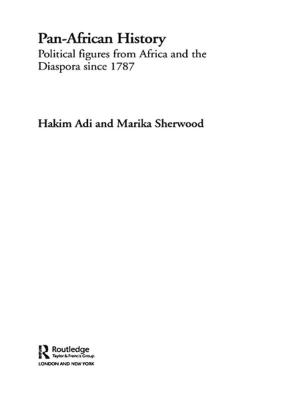 Cover of the book Pan-African History by Heidi L Hallman, Melanie Burdick