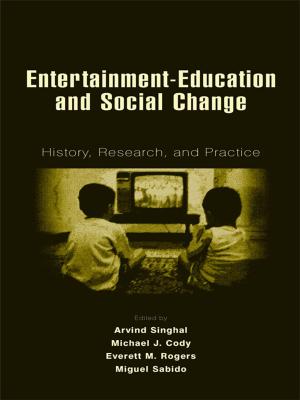 Cover of the book Entertainment-Education and Social Change by Mary Ann Cutter