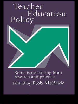 Cover of the book Teacher Education Policy by Roy Bhaskar