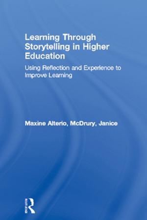 Cover of the book Learning Through Storytelling in Higher Education by Jenny Gage