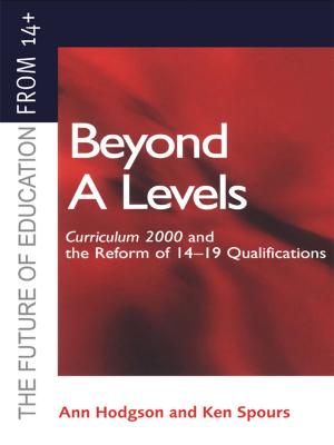 Cover of the book Beyond A-levels by Marie Antoinette Tonnelat