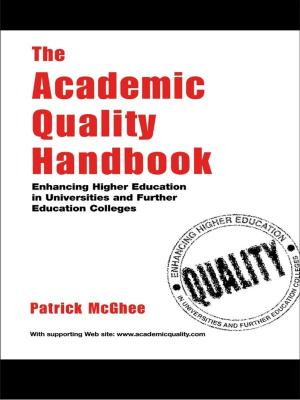 Cover of the book Academic Quality Handbook Rb by James R. Taylor, Elizabeth J. Van Every