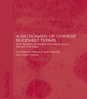 Book cover of A Dictionary of Chinese Buddhist Terms