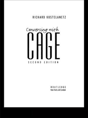 Book cover of Conversing with Cage