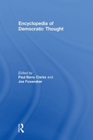 Cover of the book Encyclopedia of Democratic Thought by Diana MacCallum, Serena Vicari Haddock
