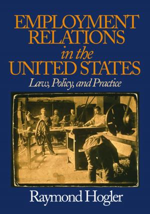 Cover of the book Employment Relations in the United States by Paul E Newton, Stuart D Shaw