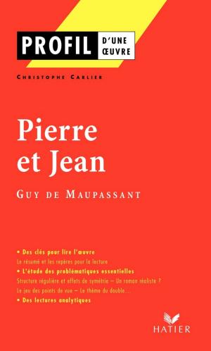Cover of Profil - Maupassant (Guy de) : Pierre et Jean