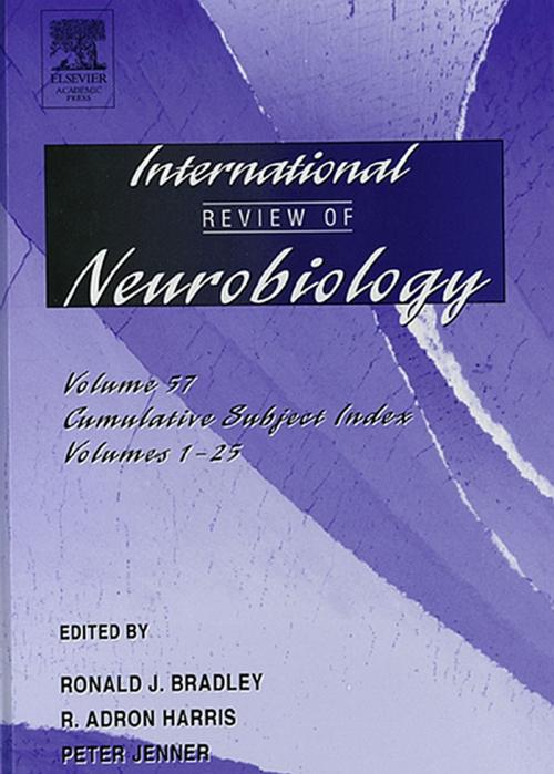 Cover of the book International Review of Neurobiology by , Elsevier Science