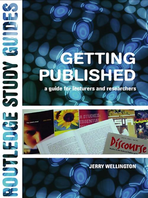 Cover of the book Getting Published by Jerry Wellington, Taylor and Francis