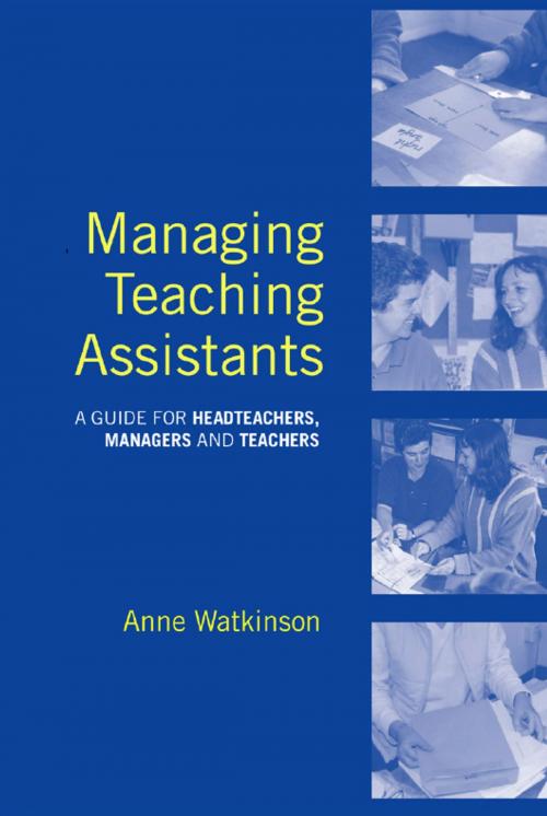 Cover of the book Managing Teaching Assistants by Anne Watkinson, Taylor and Francis