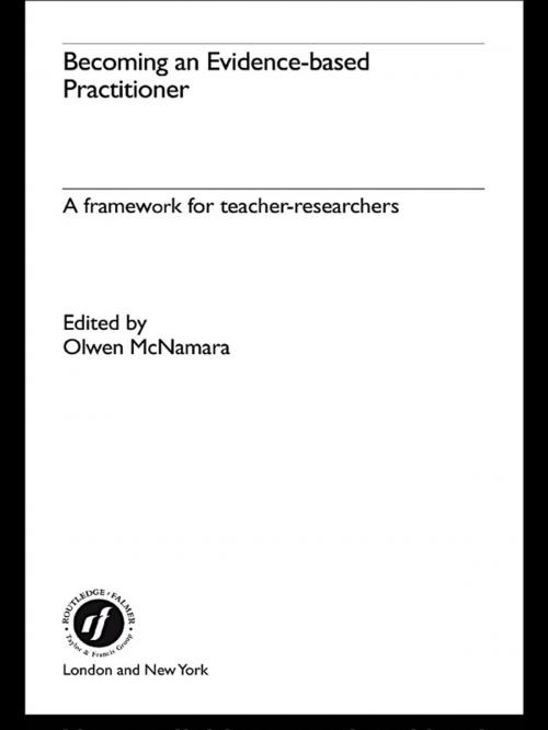 Cover of the book Becoming an Evidence-based Practitioner by , Taylor and Francis