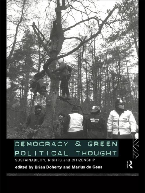 Cover of the book Democracy and Green Political Thought by , Taylor and Francis
