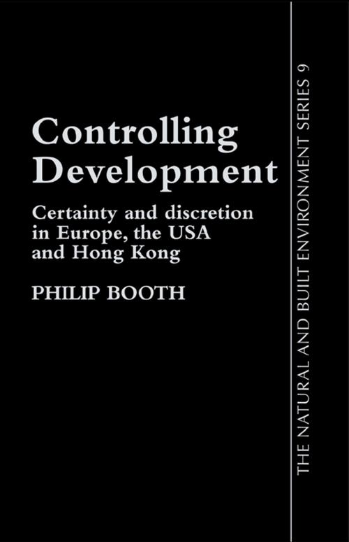 Cover of the book Controlling Development by Booth, Philip, Taylor and Francis