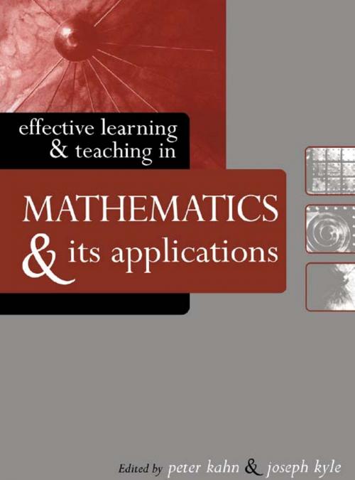 Cover of the book Effective Learning and Teaching in Mathematics and Its Applications by , Taylor and Francis