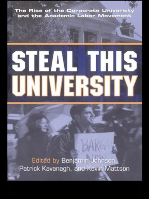 Cover of the book Steal This University by , Taylor and Francis