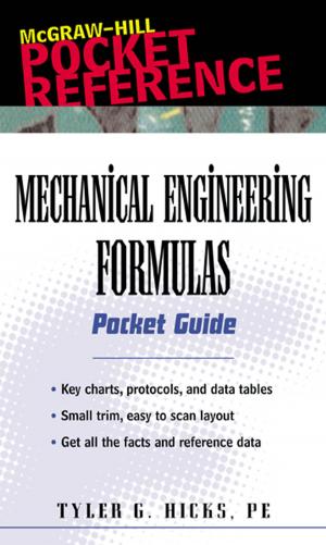 Book cover of Mechanical Engineering Formulas Pocket Guide