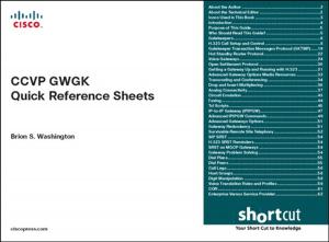 Cover of the book CCVP GWGK Quick Reference Sheets by Kevin Wallace