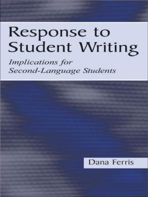 Book cover of Response To Student Writing