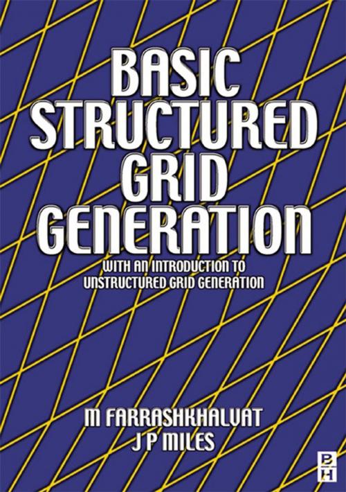 Cover of the book Basic Structured Grid Generation by M Farrashkhalvat, J P Miles, Elsevier Science