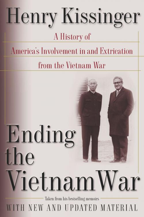 Cover of the book Ending the Vietnam War by Henry Kissinger, Touchstone