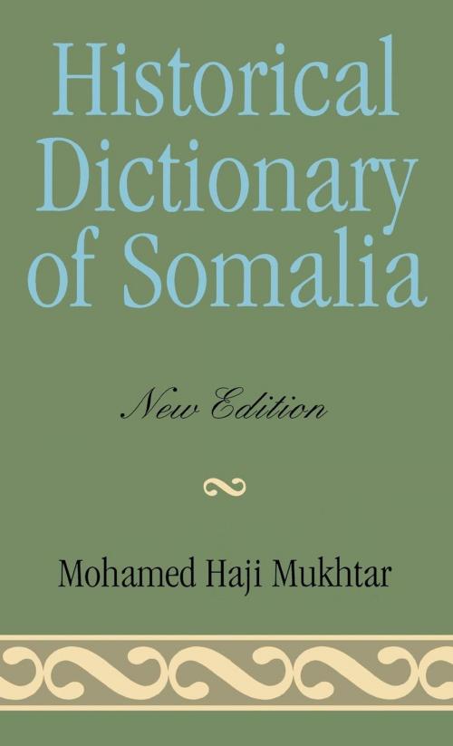 Cover of the book Historical Dictionary of Somalia by Mohamed Haji Mukhtar, Scarecrow Press