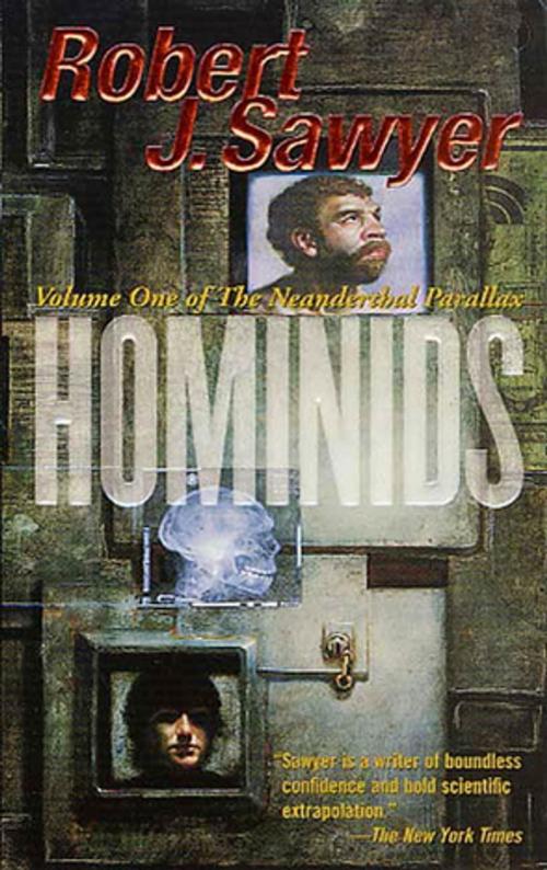 Cover of the book Hominids by Robert J. Sawyer, Tom Doherty Associates