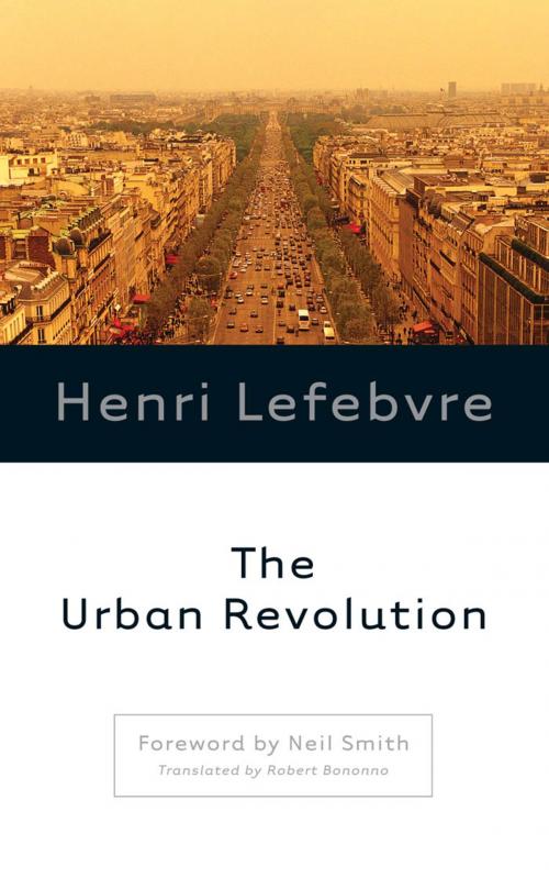 Cover of the book The Urban Revolution by Henri Lefebvre, University of Minnesota Press