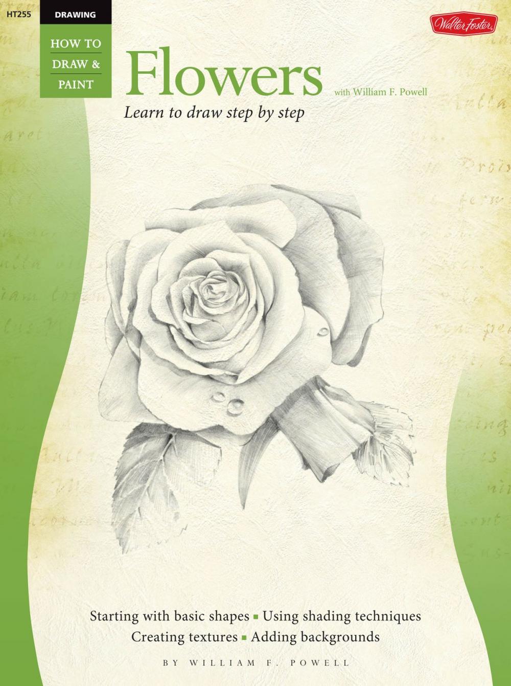 Big bigCover of Drawing: Flowers with William F. Powell