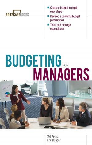 Book cover of Budgeting for Managers