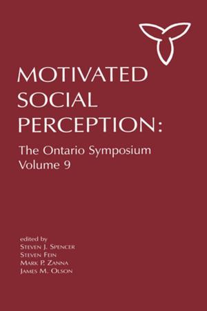 Cover of the book Motivated Social Perception by Massimiliano Morini