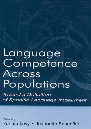 Cover of the book Language Competence Across Populations by Margaret Whitford