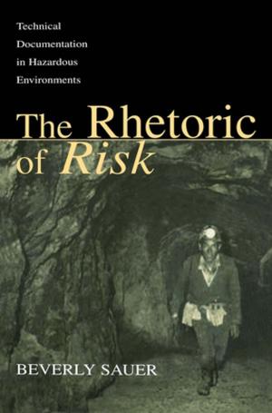 Cover of the book The Rhetoric of Risk by Bill Platt